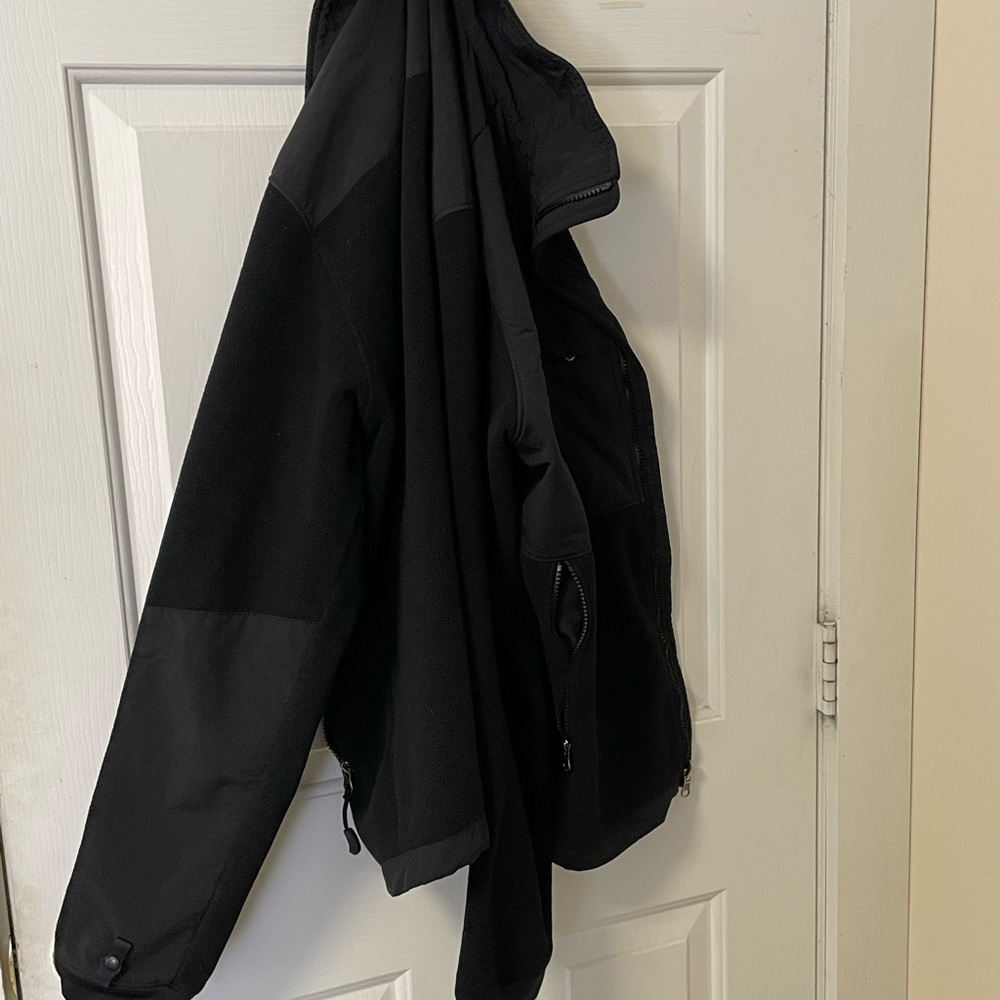 THE NORTH FACE Men's Full Zip Sweater, TNF Black, Large